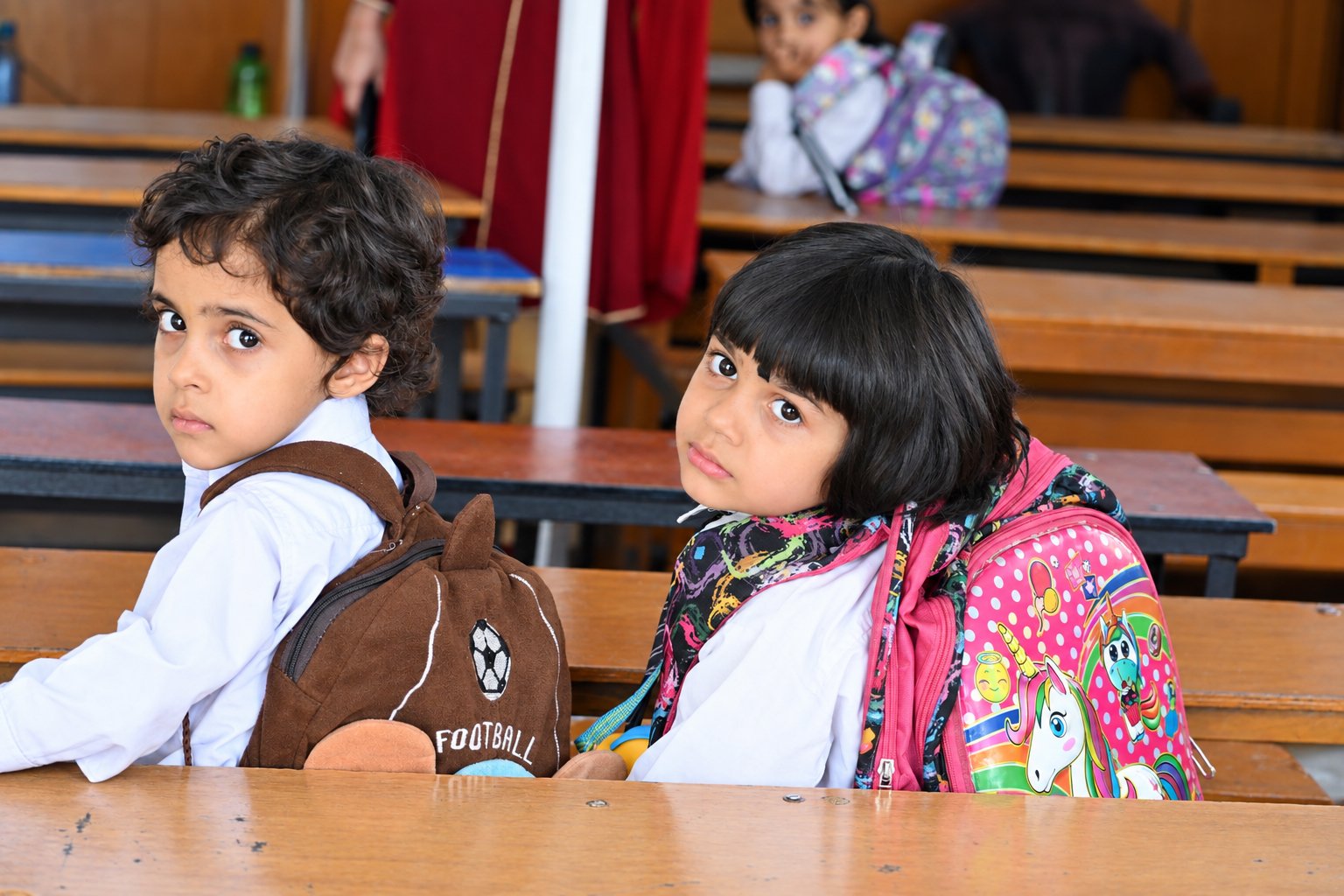 AIER Playway Students in Classroom